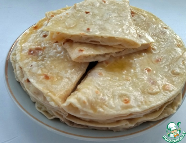 Кыстыбый с картошкой