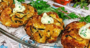 Отличные закусочные котлеты из цуккини