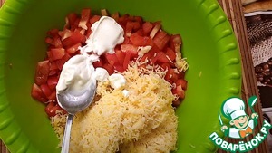 Фаршированные рулетики из куриного бедра
