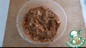 Кабачковые рулетики с фаршем