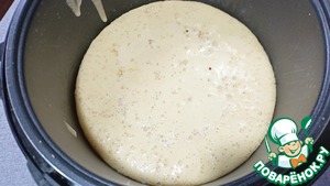 Манник на ряженке с шоколадом в мультиварке
